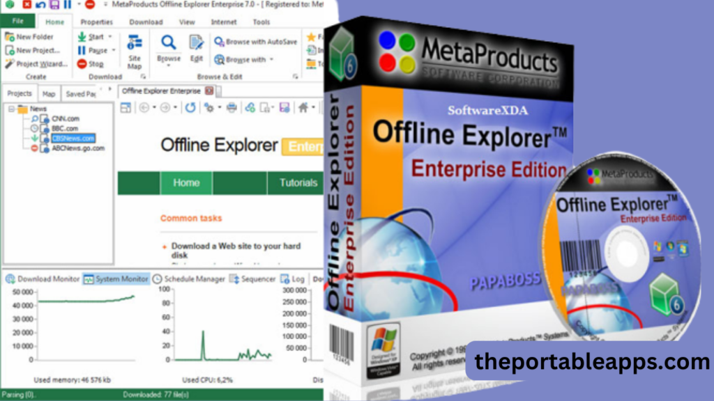 MetaProducts Offline Explorer Enterprise portable